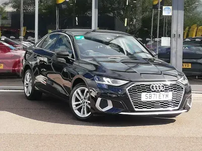Used Audi A3 Sport 116 HP (85 kW) 2022 Black Sedan
