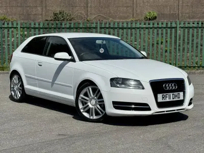 Used Audi A3 138 HP (101 kW) 2011 White Hatchback