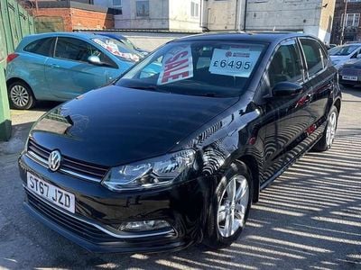 Used VW Polo Edition 90 HP (66 kW) 2017 Black Hatchback