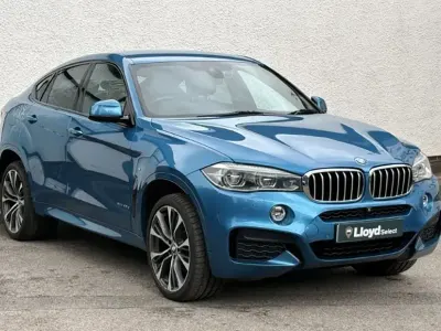 Used BMW X6 M Sport 313 HP (230 kW) 2018 Blue SUV