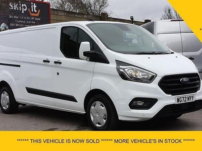 Used Ford Transit Custom Limited 105 HP (77 kW) 2022 White Van