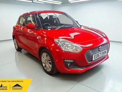 Red Used 2017 Suzuki Swift SZ-T Hatchback | £5,950 (Fair price)