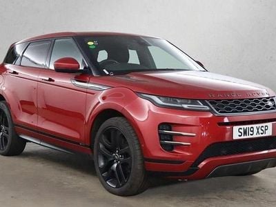 Used Land Rover Range Rover evoque SE Dynamic 180 HP (132 kW) 2019 Red SUV