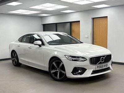 Begagnad Volvo S90 R-Design 190 HK (139 kW) 2018 Vit Sedan