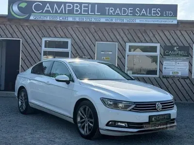Used VW Passat GT 120 HP (88 kW) 2016 White Sedan