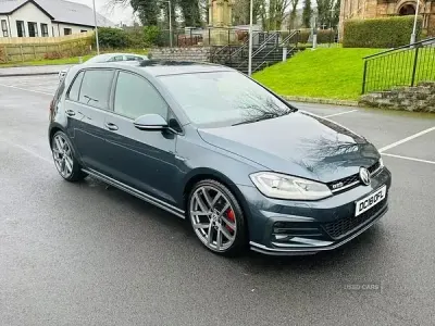 Used VW Golf VII GTD 184 HP (135 kW) 2018 Blue Hatchback