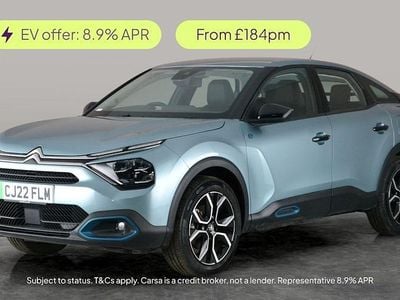 Blue Used 2021 Citroën e-C4 Hatchback | £12,277 (Fair price)