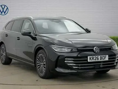 New VW Passat Elegance 204 HP (150 kW) 2026 Black Estate