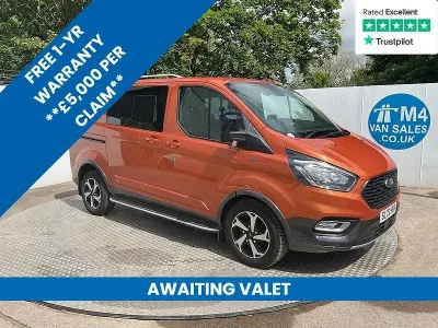Usado Ford Transit Custom Active 170 CV (125 kW) 2022 Naranja Van
