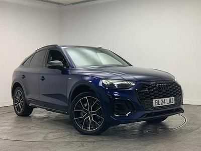 Used Audi Q5 Sportback Black Edition 200 HP (147 kW) 2024 Blue SUV