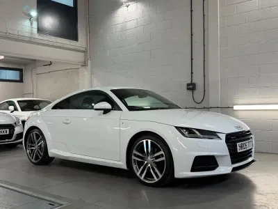 Used Audi TT S-Line 230 HP (169 kW) 2016 White Coupe