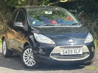 Used Ford Ka Zetec 2009 Black Hatchback