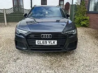 Usado Audi A6 Black Edition 2019 Gris Familiar