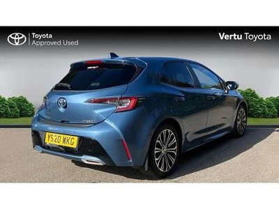 Used Toyota Corolla Design 184 HP (135 kW) 2020 Blue Hatchback