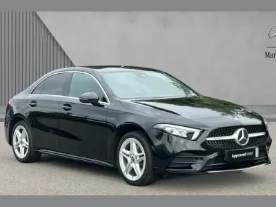 Used Mercedes A250 AMG line 214 HP (157 kW) 2020 Black Sedan