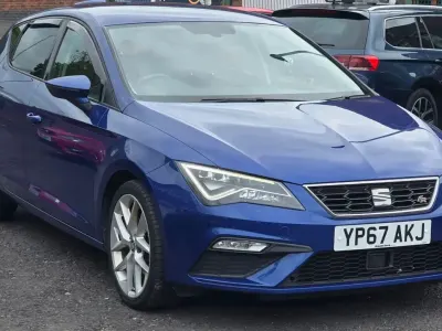Second-hand Seat Leon FR 2017 Albastru Hatchback