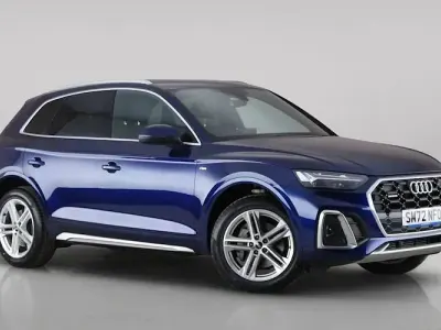 Used Audi Q5 S-Line 265 HP (194 kW) 2023 Blue SUV