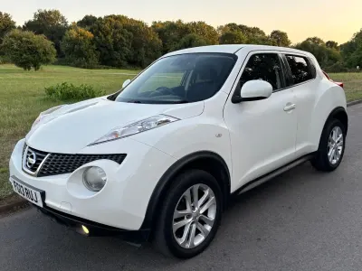 Begagnad Nissan Juke Acenta 110 HK (80 kW) 2013 Vit SUV