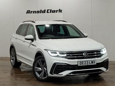 Used VW Tiguan R-line Edition 150 HP (110 kW) 2023 White SUV