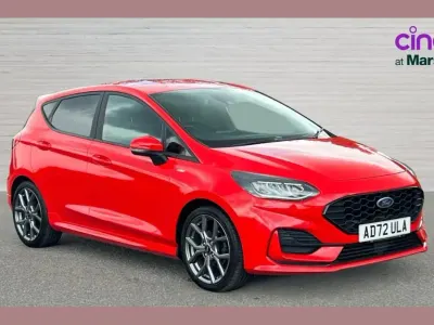Used Ford Fiesta ST-Line 125 HP (91 kW) 2023 Red Hatchback