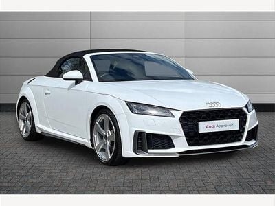 Used Audi TT Roadster S-Line 197 HP (144 kW) 2022 White Cabriolet