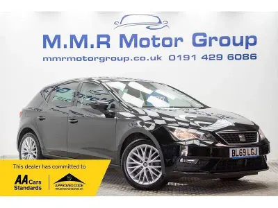 Used Seat Leon SE Dynamic 130 HP (95 kW) 2019 Black Hatchback