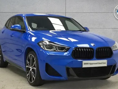 Begagnad BMW X2 M Sport 148 HK (108 kW) 2021 Blå SUV