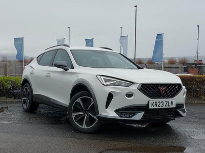 Used Cupra Formentor 150 HP (110 kW) 2023 White SUV