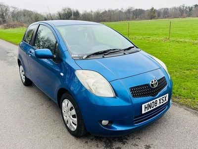 Used Toyota Yaris T3 2008 Blue Hatchback