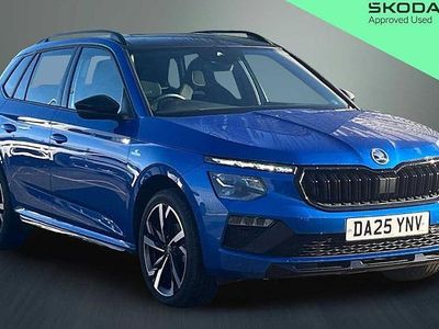 Used Skoda Kamiq Monte Carlo 116 HP (85 kW) 2025 Blue SUV