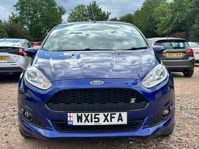Used Ford Fiesta Zetec 2015 Blue Hatchback