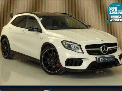 Used Mercedes GLA45 AMG AMG 381 HP (280 kW) 2019 White SUV