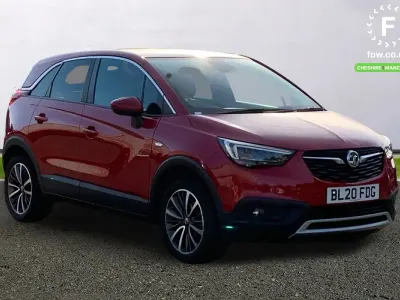 Used Vauxhall Crossland X Elite 131 HP (96 kW) 2020 Red SUV