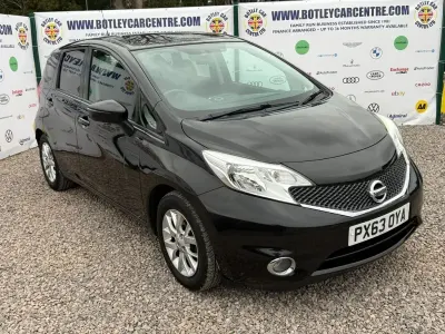 Used Nissan Note Acenta 90 HP (66 kW) 2013 Black Hatchback