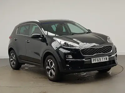Begagnad Kia Sportage 2020 Svart SUV