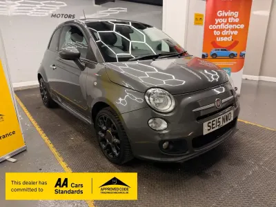 Used Fiat 500 S 69 HP (50 kW) 2015 Grey Hatchback