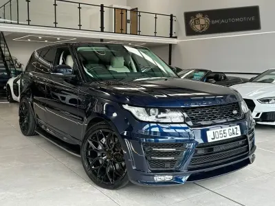 Used Land Rover Range Rover Sport HSE 306 HP (225 kW) 2017 Blue SUV