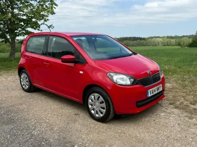 Gebraucht Skoda Citigo SE 60 PS (44 kW) 2014 Rot Kleinwagen