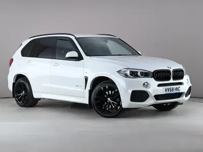 Used BMW X5 M Sport 313 HP (230 kW) 2018 White SUV