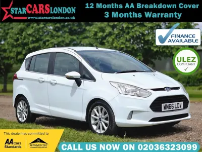 Used Ford B-MAX Titanium 105 HP (77 kW) 2016 White MPV