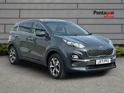 Used Kia Sportage 129 HP (94 kW) 2021 Grey SUV