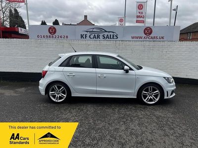 Used Audi A1 Sportback S-Line 122 HP (89 kW) 2013 White Hatchback