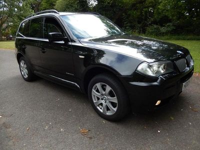 Used BMW X3 M Sport 2009 Sapphire black metallic SUV