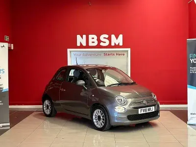 Used Fiat 500 Pop Star 69 HP (50 kW) 2018 Grey Hatchback