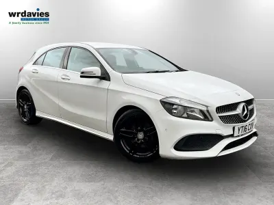 Used Mercedes A200 Executive 136 HP (100 kW) 2016 White Hatchback