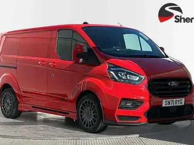 Usado Ford Transit Custom Limited 185 HP (136 kW) 2021 Vermelho Van