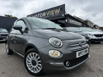Used Fiat 500 Lounge 69 HP (50 kW) 2017 Grey Hatchback