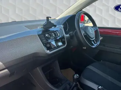 Used VW up! high up! 90 HP (66 kW) 2018 Red Hatchback