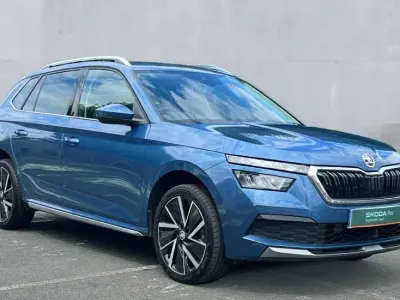 Used Skoda Kamiq SE L 150 HP (110 kW) 2020 Blue SUV