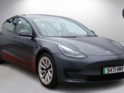 Used Tesla Model 3 Standard Range Plus 366 kW (498 HP) 2021 Grey Sedan